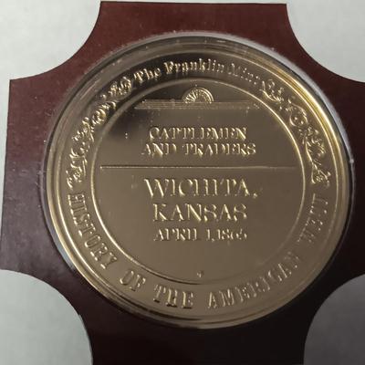 HISTORY OF THE WEST VOL 5 - 24K OVER STERLING SILVER