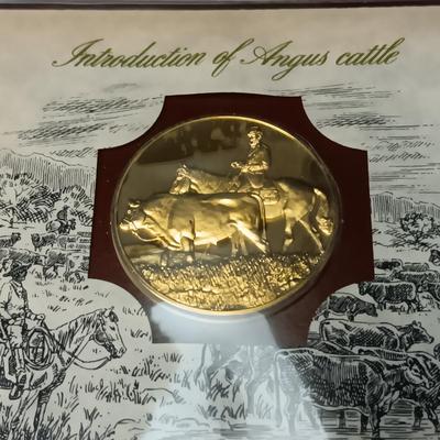 HISTORY OF THE WEST VOL 5 - 24K OVER STERLING SILVER