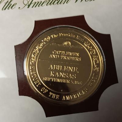 HISTORY OF THE WEST VOL 5 - 24K OVER STERLING SILVER