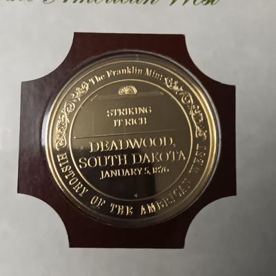 HISTORY OF THE WEST VOL 6 - 24K OVER STERLING SILVER