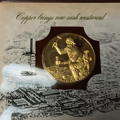 HISTORY OF THE WEST VOL 6 - 24K OVER STERLING SILVER