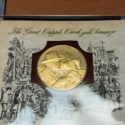HISTORY OF THE WEST VOL 6 - 24K OVER STERLING SILVER