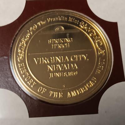 HISTORY OF THE WEST VOL 6 - 24K OVER STERLING SILVER