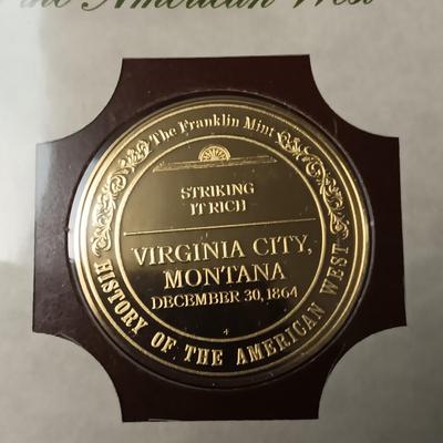 HISTORY OF THE WEST VOL 6 - 24K OVER STERLING SILVER