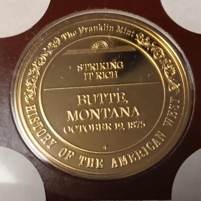 HISTORY OF THE WEST VOL 6 - 24K OVER STERLING SILVER