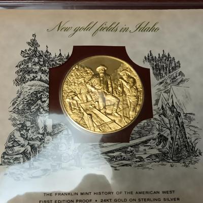 HISTORY OF THE WEST VOL 6 - 24K OVER STERLING SILVER