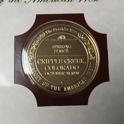 HISTORY OF THE WEST VOL 6 - 24K OVER STERLING SILVER