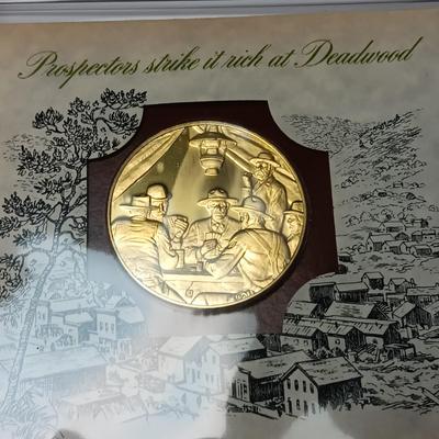 HISTORY OF THE WEST VOL 6 - 24K OVER STERLING SILVER