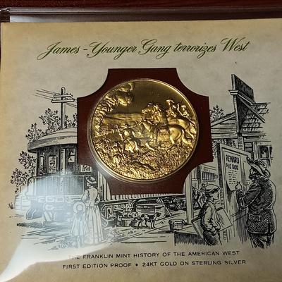 HISTORY OF THE WEST VOL 7 - 24K OVER STERLING SILVER