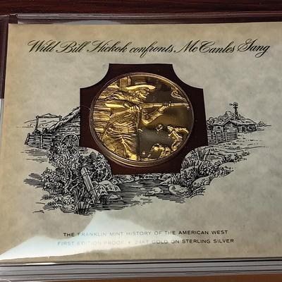 HISTORY OF THE WEST VOL 7 - 24K OVER STERLING SILVER