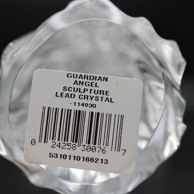 WATERFORD Crystal Guardian Angel Sculpture