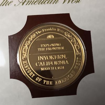 HISTORY OF THE WEST VOL 8 - 24K OVER STERLING SILVER