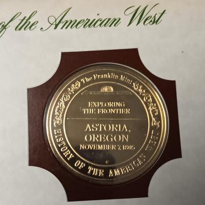 HISTORY OF THE WEST VOL 8 - 24K OVER STERLING SILVER