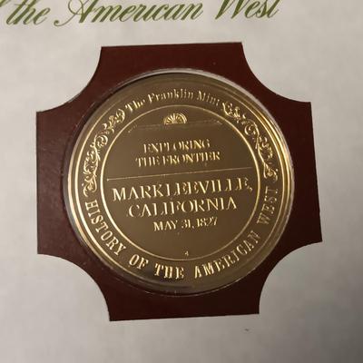 HISTORY OF THE WEST VOL 8 - 24K OVER STERLING SILVER