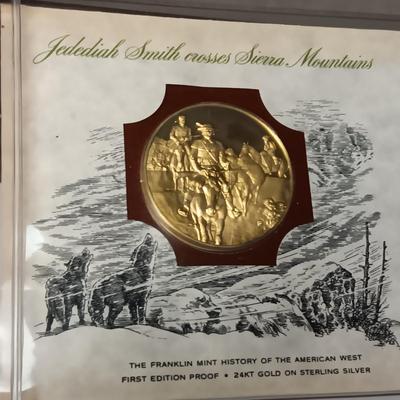 HISTORY OF THE WEST VOL 8 - 24K OVER STERLING SILVER