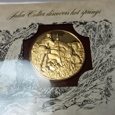 HISTORY OF THE WEST VOL 8 - 24K OVER STERLING SILVER