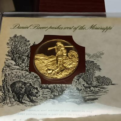 HISTORY OF THE WEST VOL 8 - 24K OVER STERLING SILVER