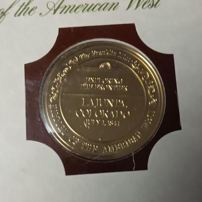 HISTORY OF THE WEST VOL 8 - 24K OVER STERLING SILVER