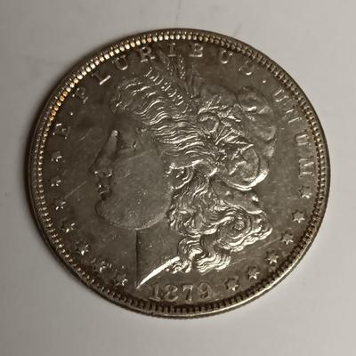 1878 & 1879 MORGAN SILVER DOLLARS