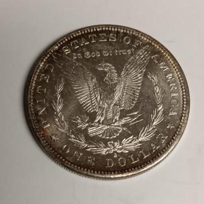 1880-S & 1881-S MORGAN SILVER DOLLARS