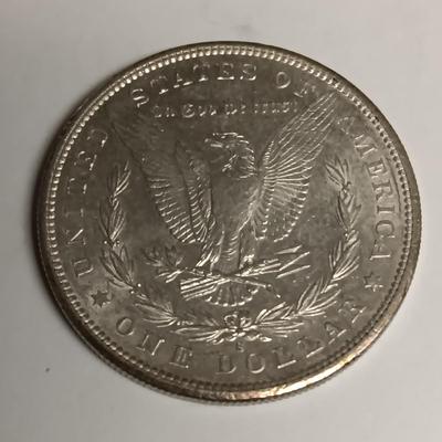 1880-S & 1881-S MORGAN SILVER DOLLARS