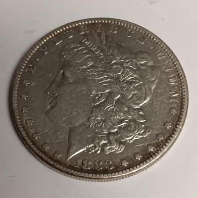 1882-S & 1883 MORGAN SILVER DOLLARS