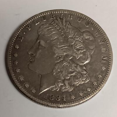 1883-O & 1884-S MORGAN SILVER DOLLARS