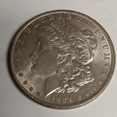 1884-O & 1885-O MORGAN SILVER DOLLARS