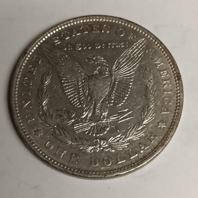 1885 & 1886-S MORGAN SILVER DOLLARS