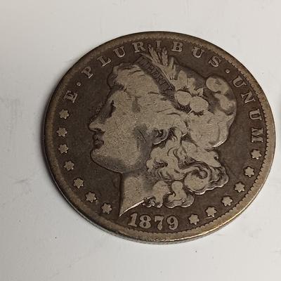 1879-CC & 1882 MORGAN SILVER DOLLARS