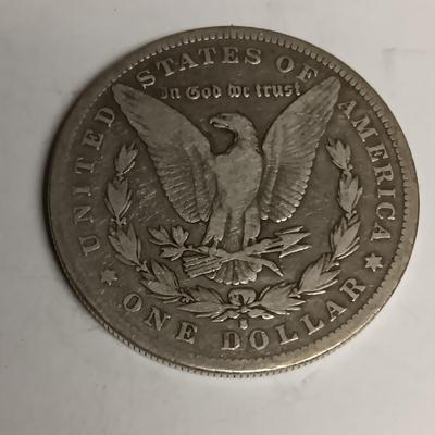 1884 & 1885-S MORGAN SILVER DOLLARS