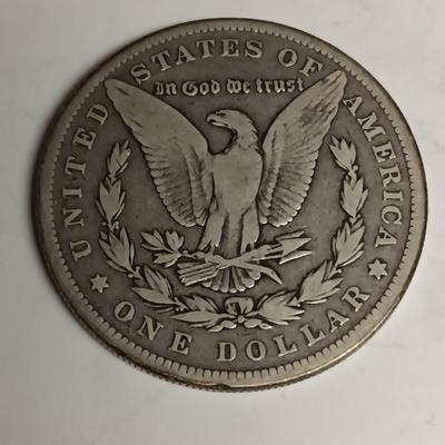 1884 & 1885-S MORGAN SILVER DOLLARS