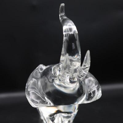 STEUBEN Elephant by Steuben Glass