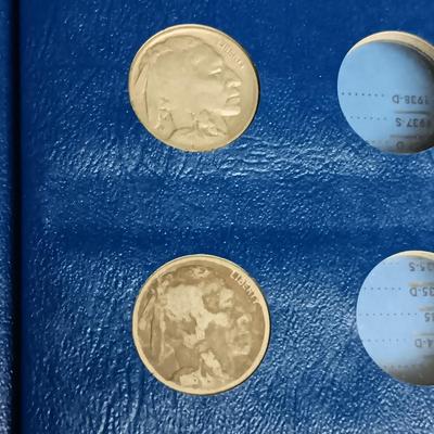 PARTIAL BOOK OF BUFFALO NICKELS