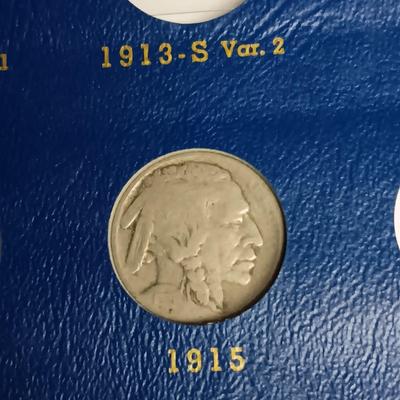 PARTIAL BOOK OF BUFFALO NICKELS
