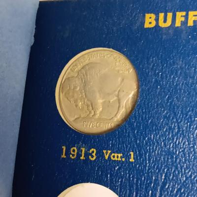 PARTIAL BOOK OF BUFFALO NICKELS
