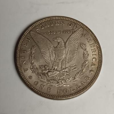 1880 & 1886 MORGAN SILVER DOLLARS