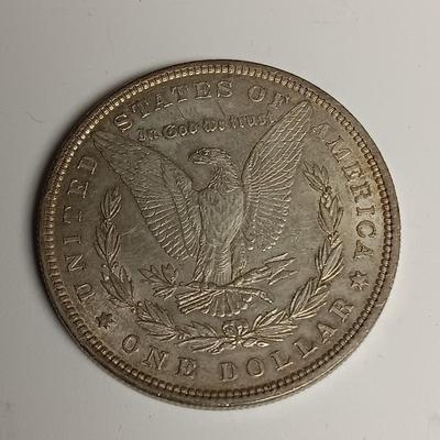 1880 & 1886 MORGAN SILVER DOLLARS