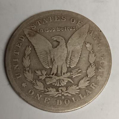 1897-O, 1898-S & 1901-S MORGAN SILVER DOLLARS