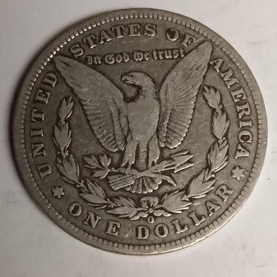 1897-O, 1898-S & 1901-S MORGAN SILVER DOLLARS