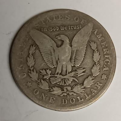 1897-O, 1898-S & 1901-S MORGAN SILVER DOLLARS