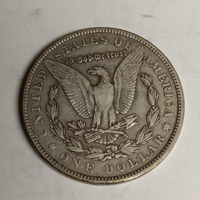 TWO 1899-S (1) & 1904 MORGAN SILVER DOLLARS