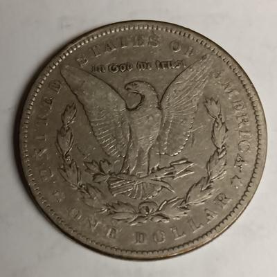 TWO 1899-S (1) & 1904 MORGAN SILVER DOLLARS