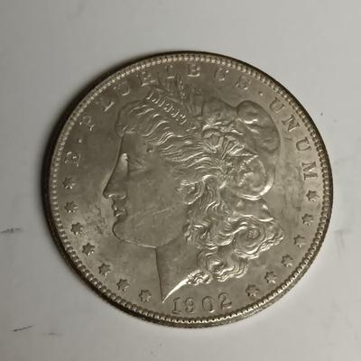 1897 & 1902-O MORGAN SILVER DOLLARS