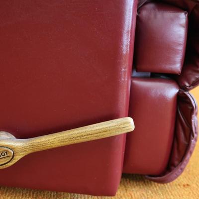 LA-Z-BOY Leather Burgundy Recliner