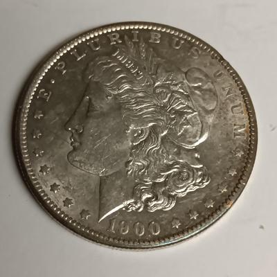 1900-O & 1900-S MORGAN SILVER DOLLARS