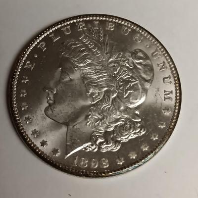 1897-S & 1898-O MORGAN SILVER DOLLARS