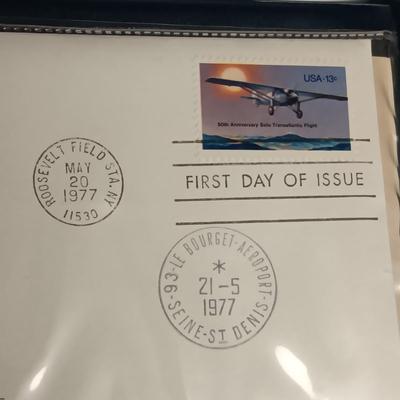 $2 DOLLAR BILL, NAPOLEON COIN, LINDBERGH MEDALS AND FIRST DAY OF ISSUE