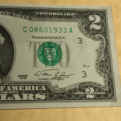 $2 DOLLAR BILL, NAPOLEON COIN, LINDBERGH MEDALS AND FIRST DAY OF ISSUE