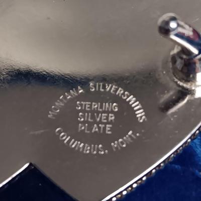MONTANA SILVERSMITH BELT BUCKLE AND A STICK PIN